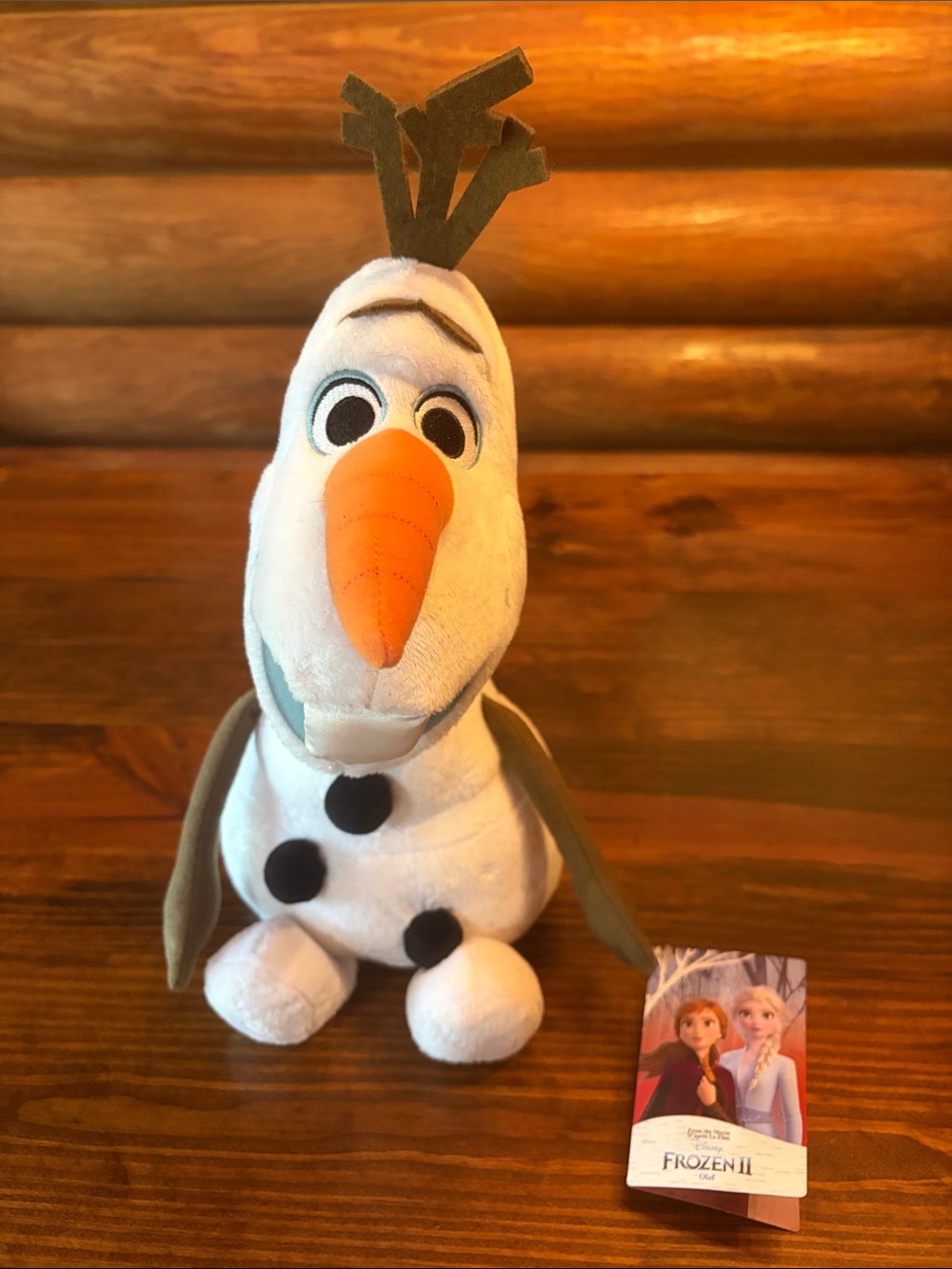 Disney Frozen II Olaf Stuffed Animal NWT